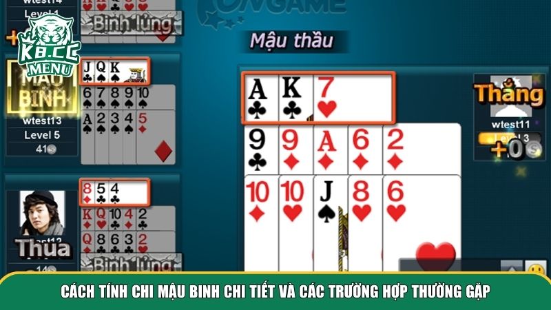 Cách tính chi mậu binh cụ thể trong từng tình huống