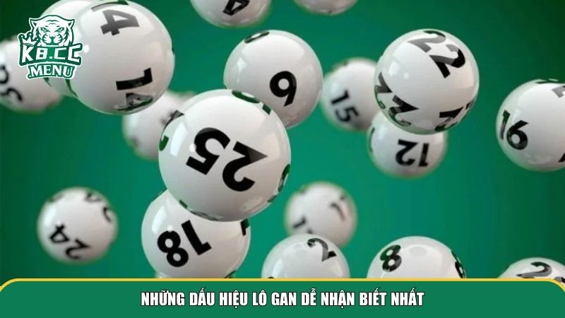 Những dấu hiệu lô gan dễ nhận biết nhất