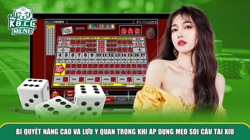 Người chơi cần trang bị thêm kỹ năng nâng cao trong mẹo soi cầu tài xỉu