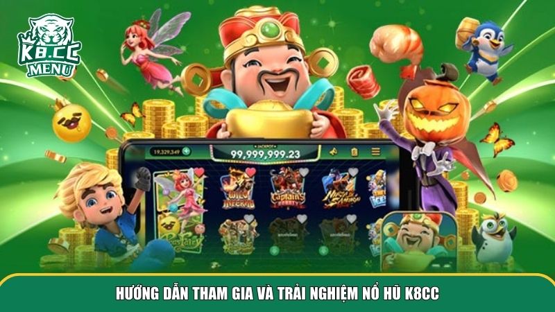 Để bắt đầu hành trình nổ hũ K8CC, người chơi chỉ cần thực hiện vài bước đơn giản