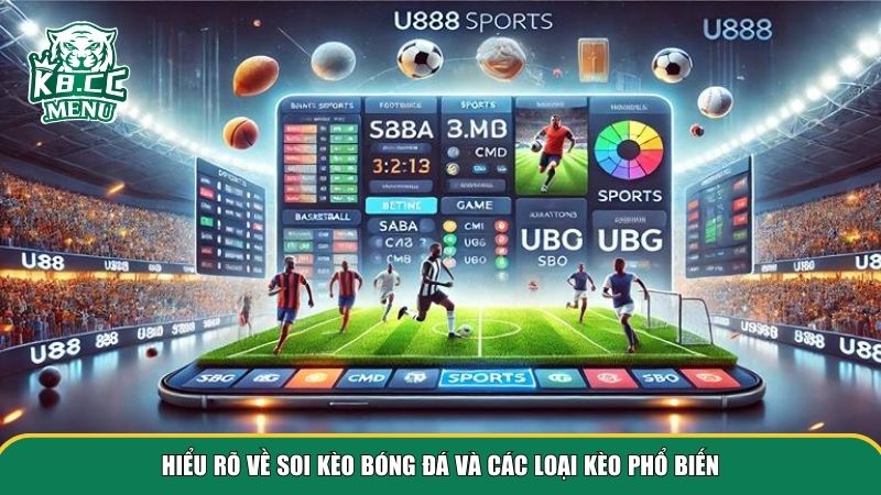 Người chơi cần nắm vững khái niệm soi kèo bóng đá cũng như các loại kèo thường gặp